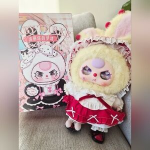 Baby Three Lolitas Dreamland 400% Plush Blind Box W/ Special Liquid Glitter Eyes